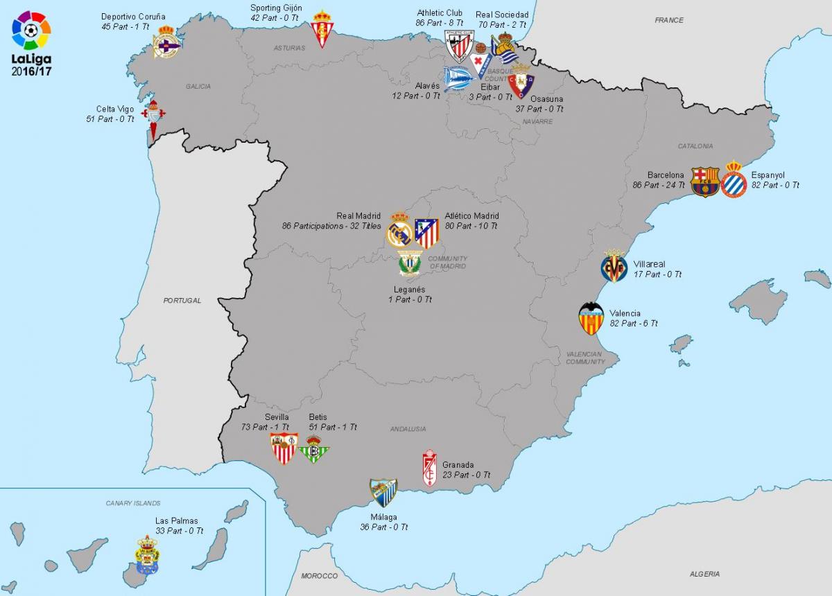 map of real Madrid 