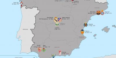 Map of real Madrid 
